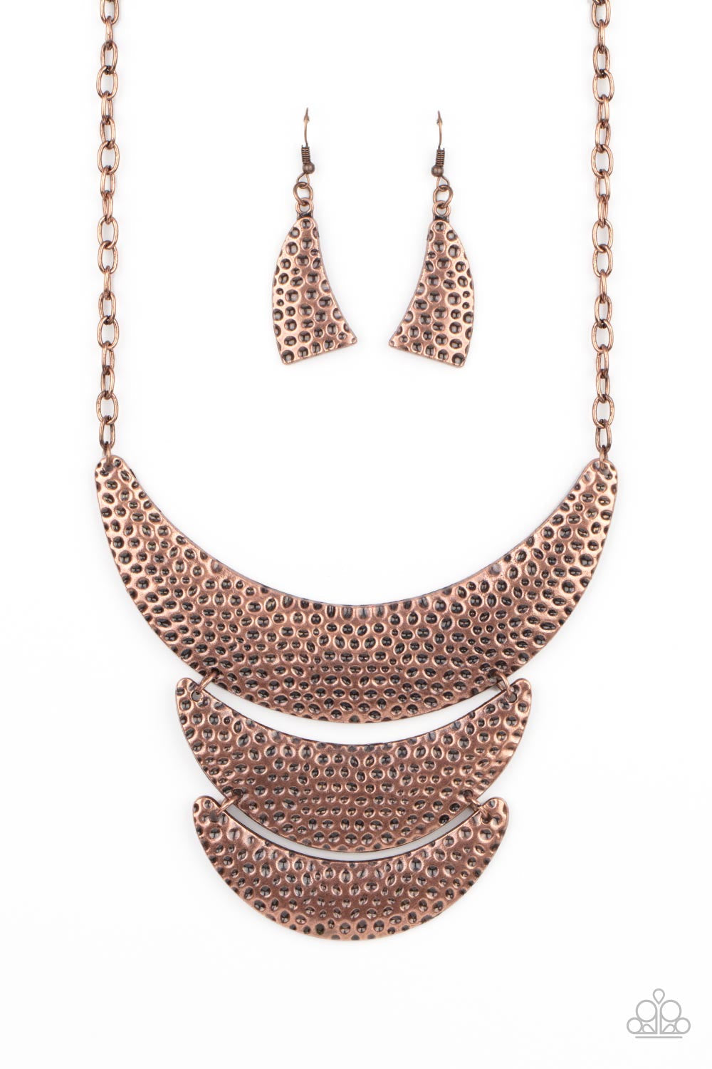 Paparazzi Moonwalk Magic - Copper Necklace - Pusher P