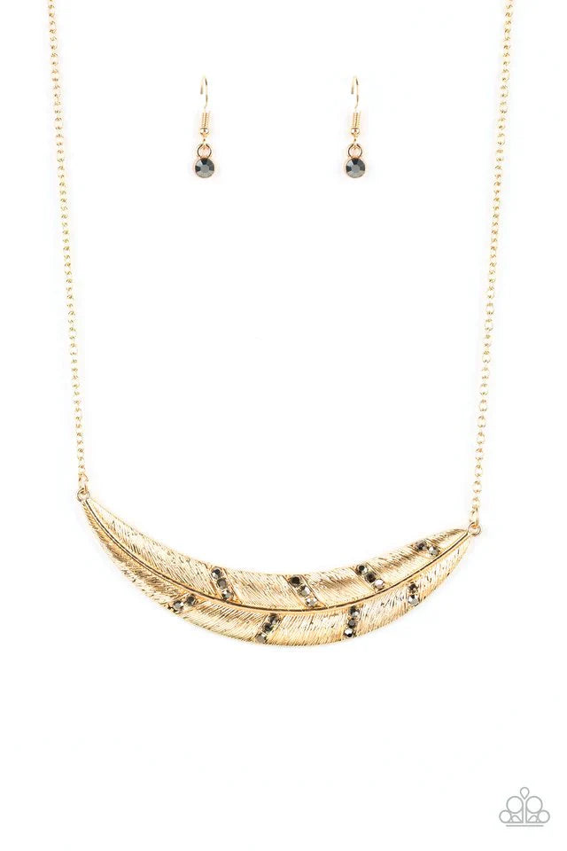 Paparazzi Say You Quill - Multi Necklace Paparazzi jewelry image