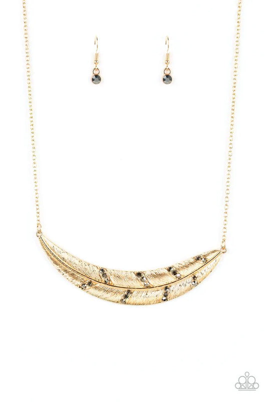 Paparazzi Say You Quill - Multi Necklace Paparazzi jewelry image
