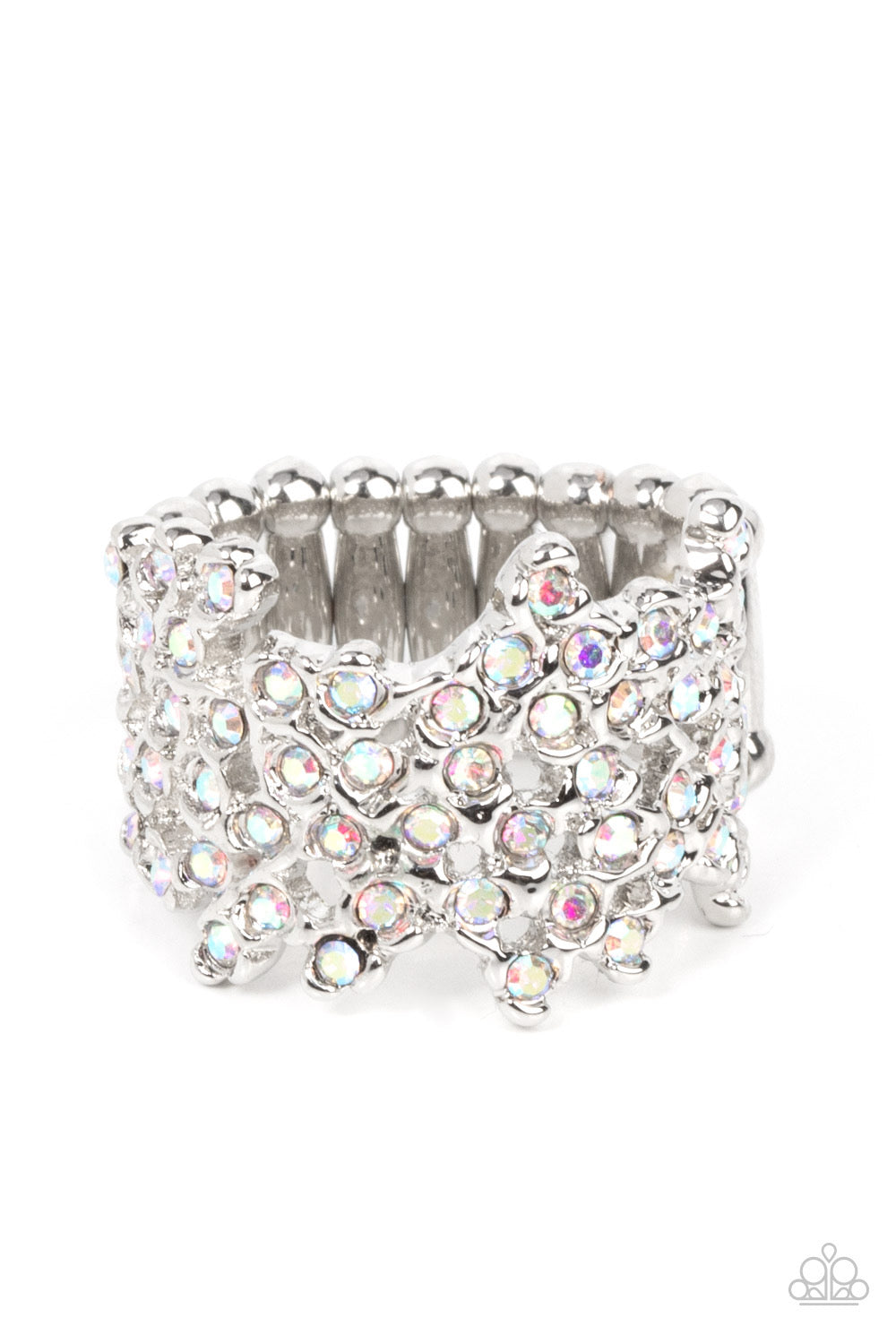Paparazzi Sizzling Shimmer - Multi Ring - Pusher P