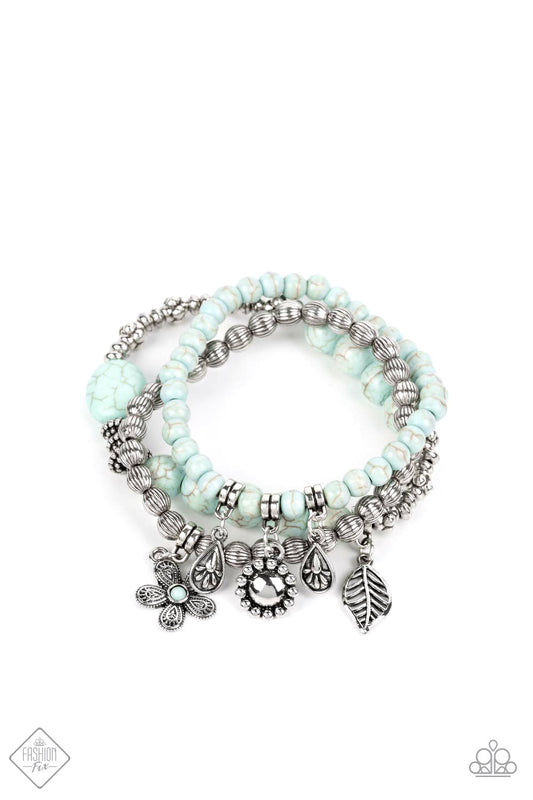 Individual Inflorescence - Blue Bracelet - November 2022-Fashion Fix