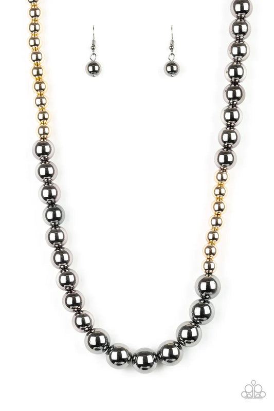 Paparazzi Power To The People - Black Necklace Paparazzi Jewelry Images