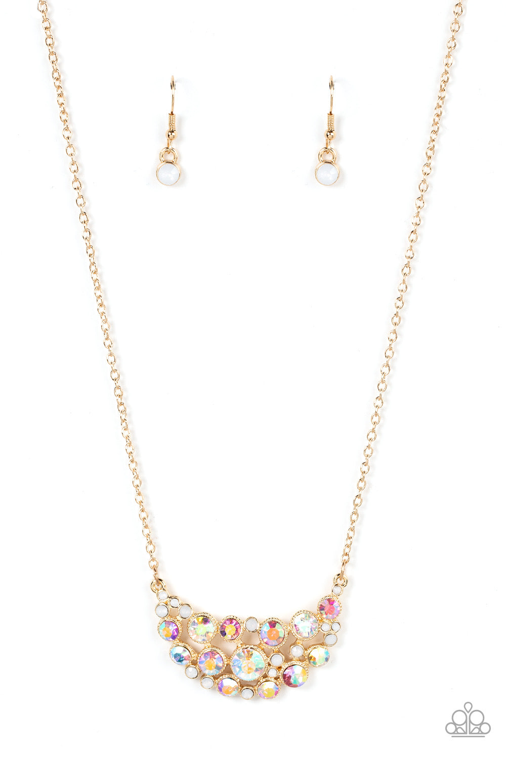 Paparazzi Effervescently Divine - Gold Necklace