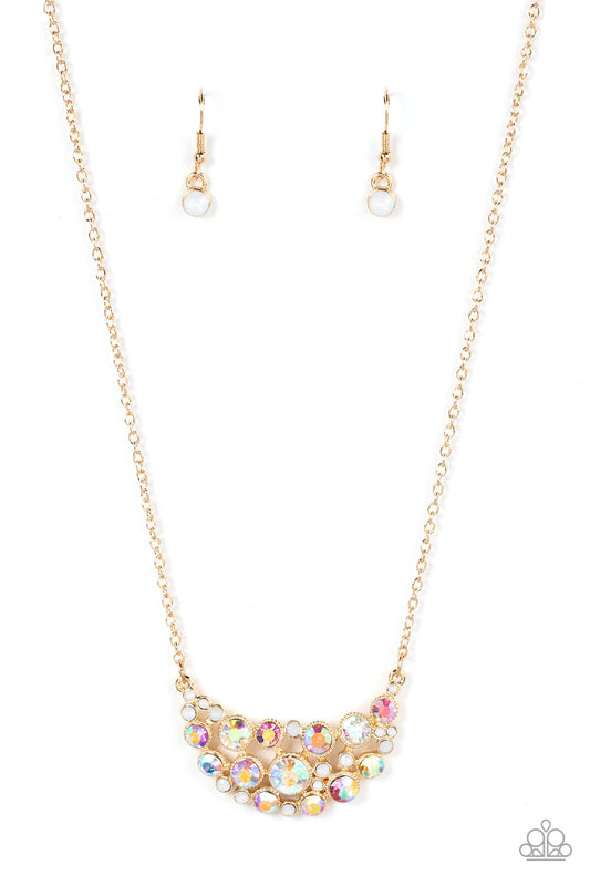 Paparazzi Effervescently Divine - Gold Necklace