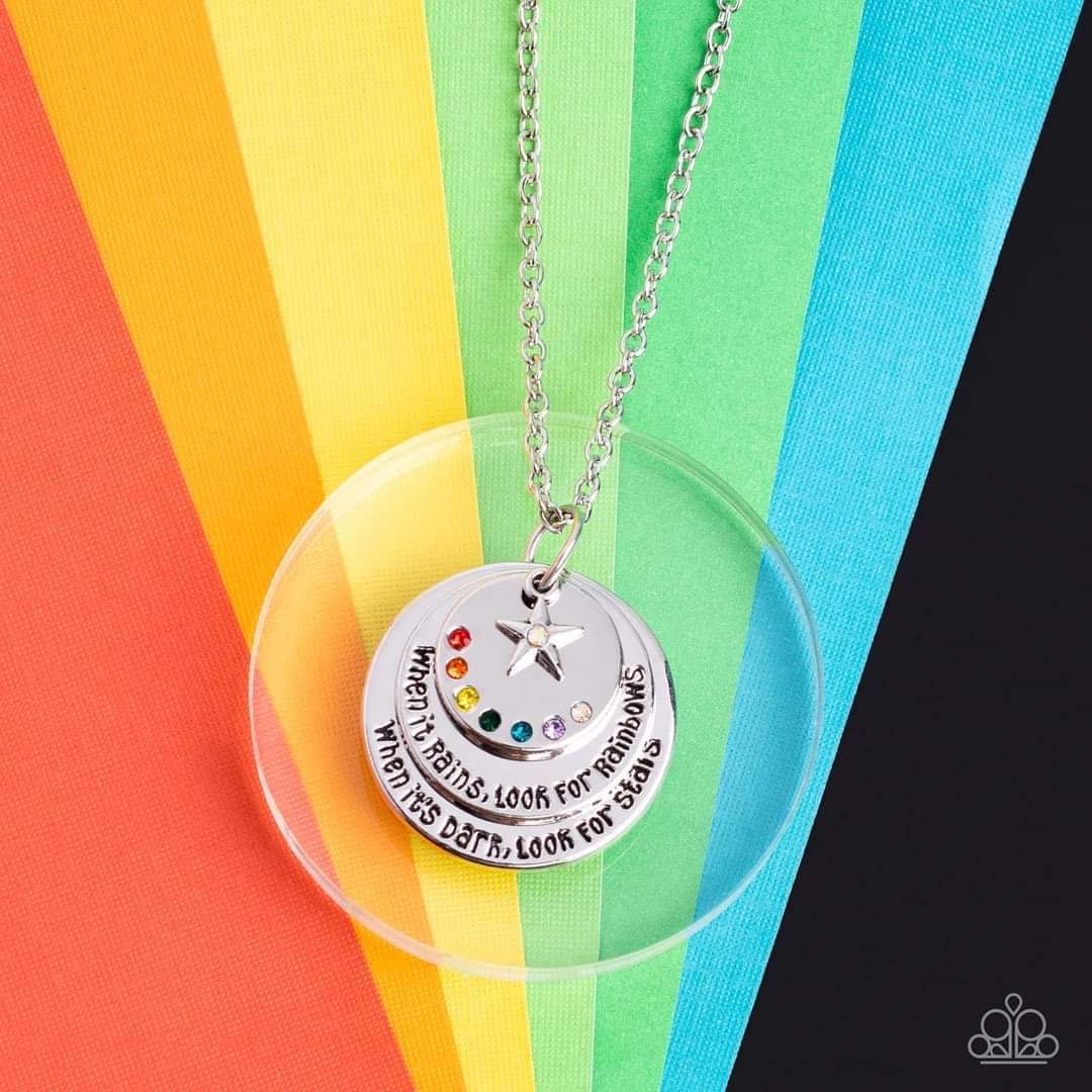 Always Looking Up - Empire Diamond Exclusive Silver Necklace Set