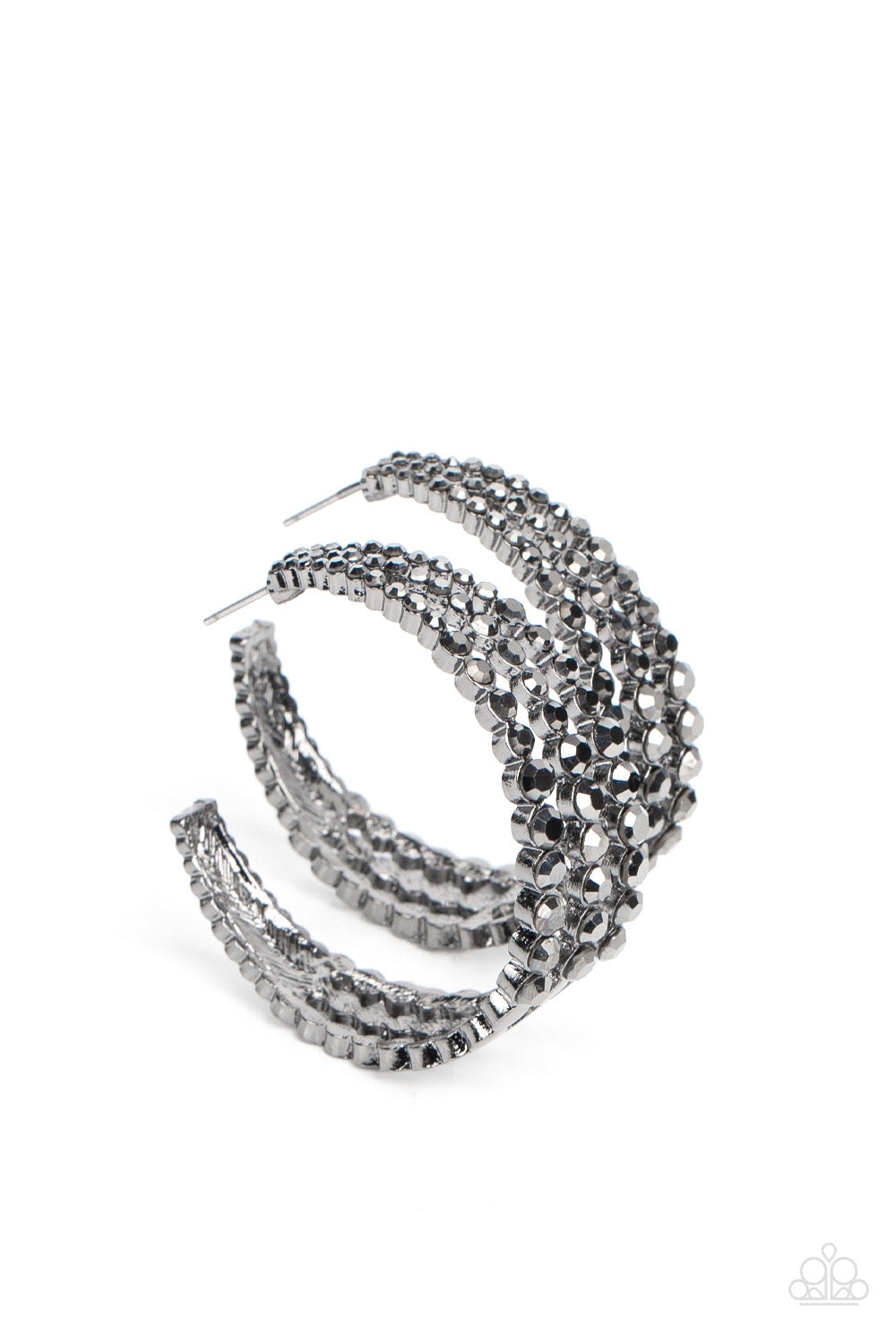 Cosmopolitan Cool - Black Earrings