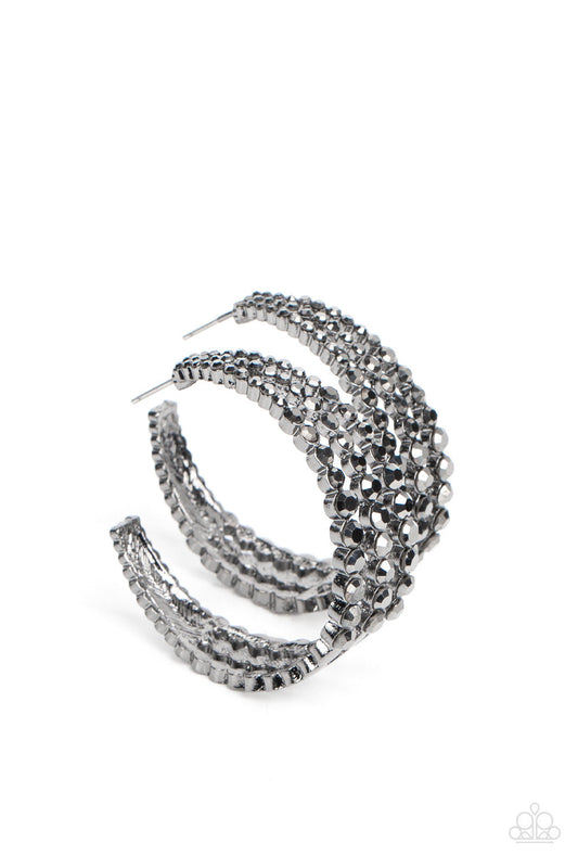 Cosmopolitan Cool - Black Earrings