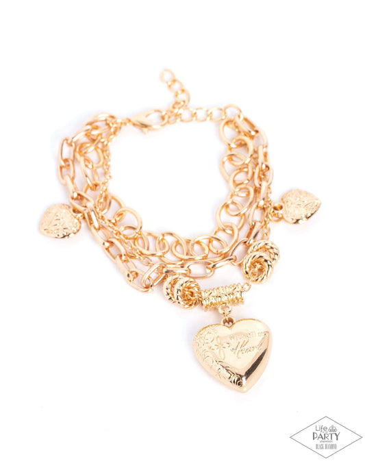 After My Own Heart- Gold Bracelet