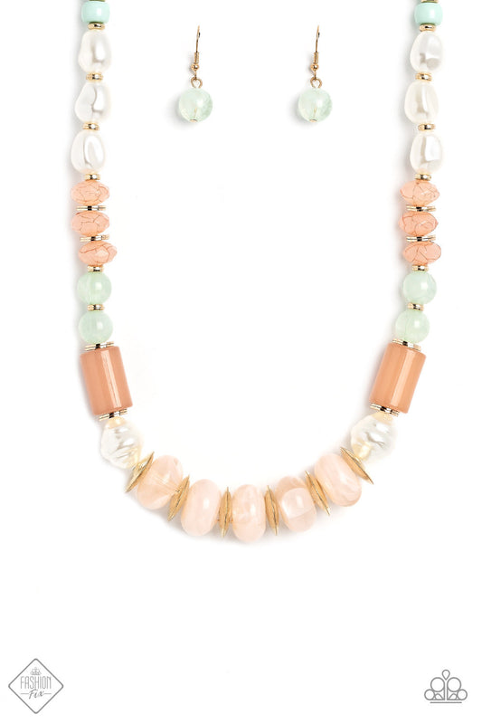 2 Piece Set: A SHEEN Slate - Multi Necklace and Slate of The Art Multi Bracelet - December Fashion Fix