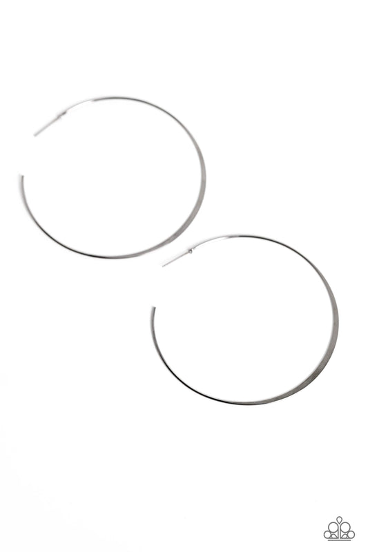 Paparazzi Metal Drama - Black Earrings -Paparazzi Jewelry Images