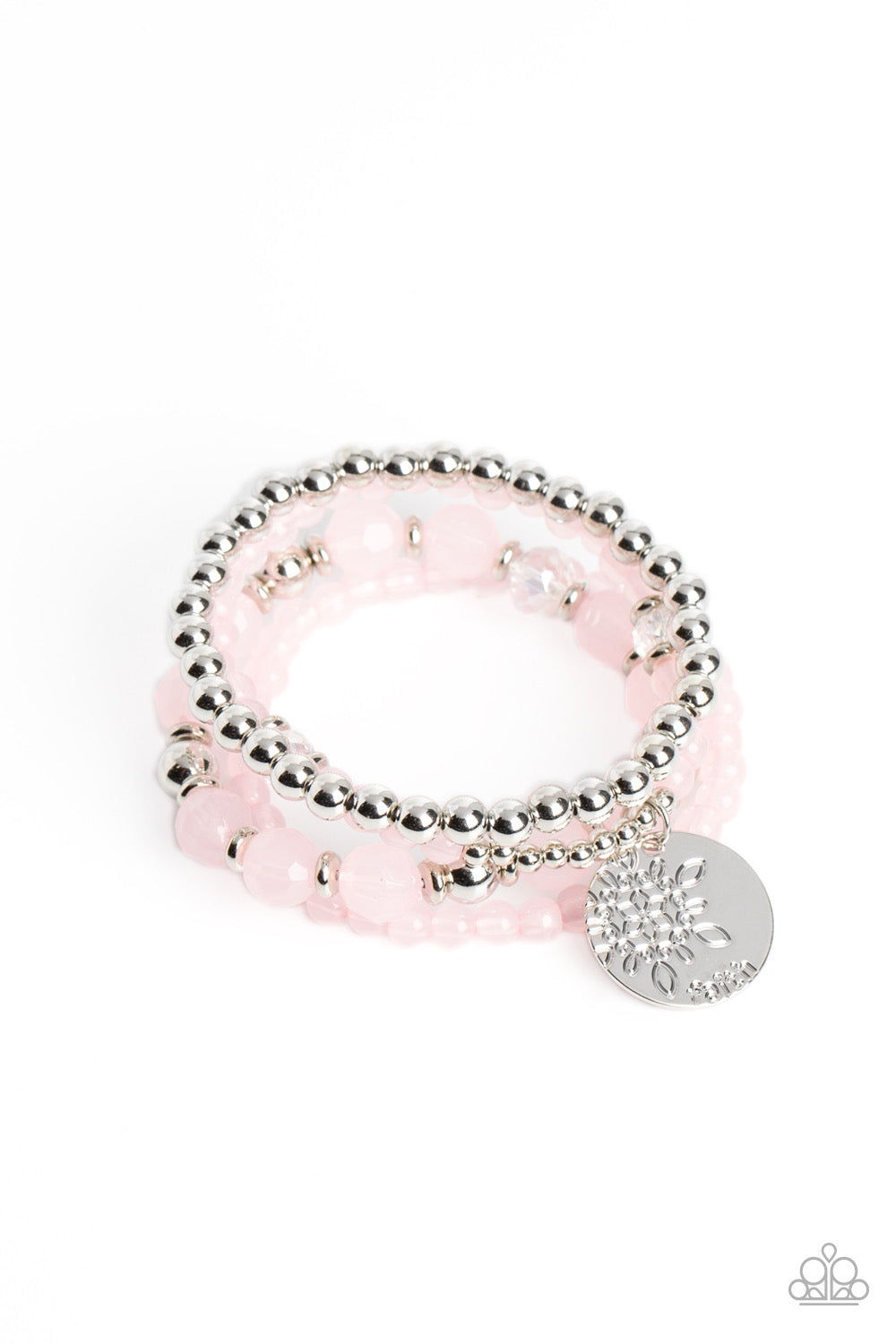 Surfer Style - Pink Faith Bracelet