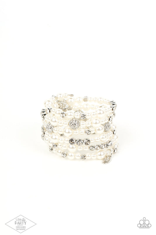 Paparazzi Empire Diamond Exclusive- Lustrous Legacy- 2020 Zi Collection Bracelet - Pusher P