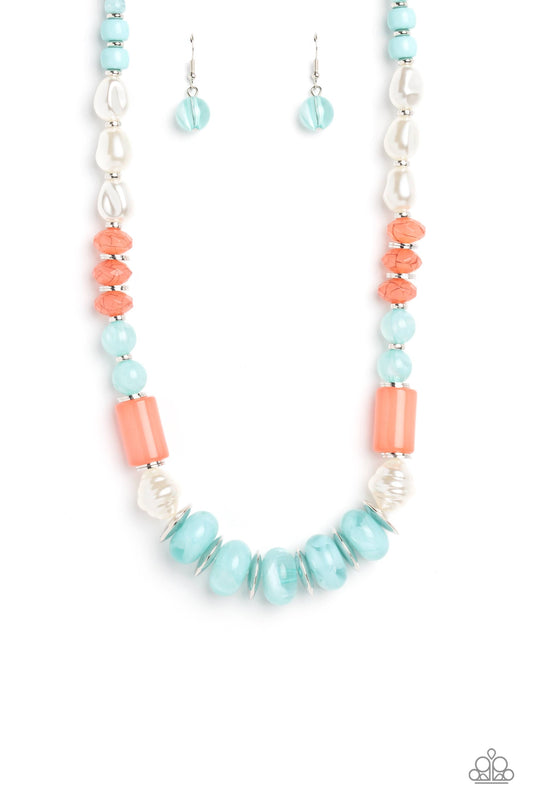 Paparazzi A SHEEN Slate - Blue Earrings