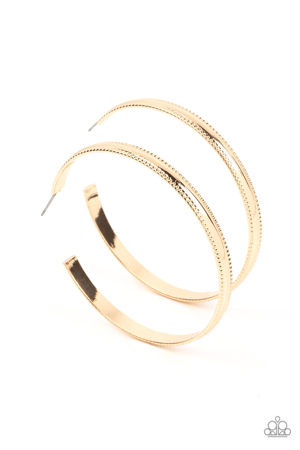 Monochromatic Magnetism - Gold Earrings