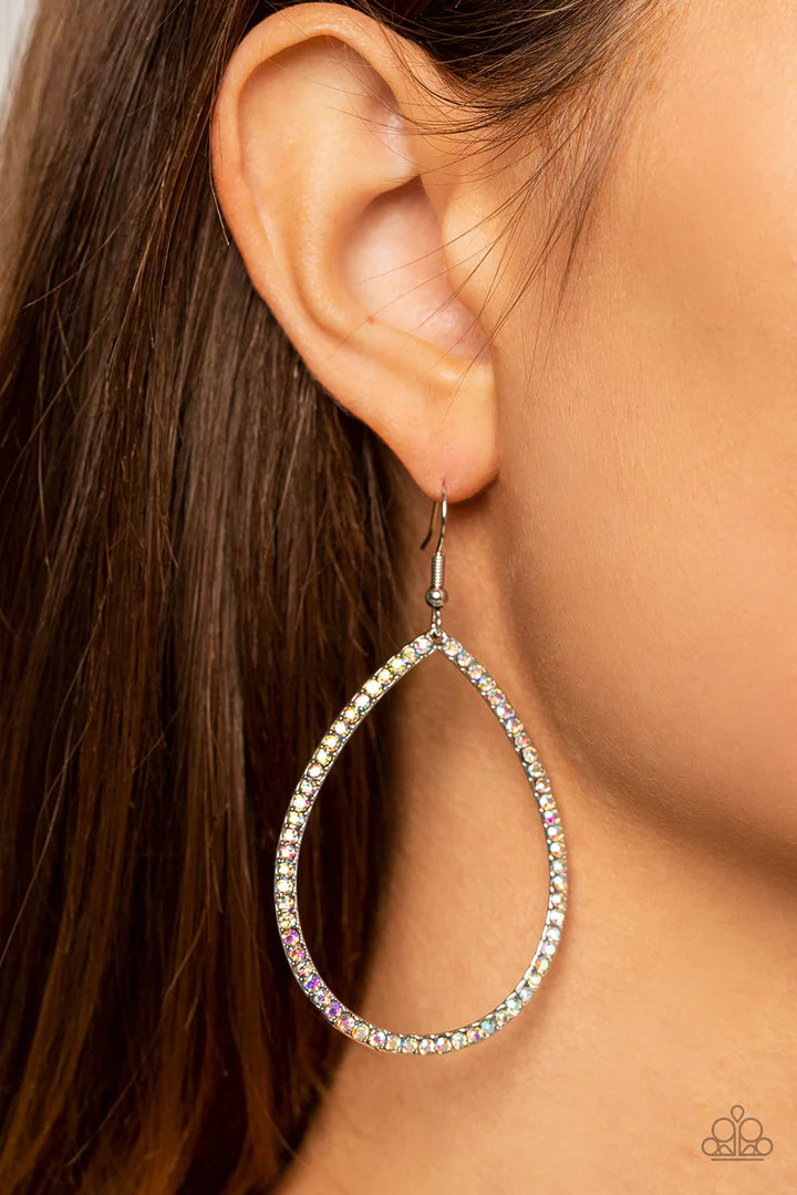 Black Tie Optional Multi Iridescent Earring