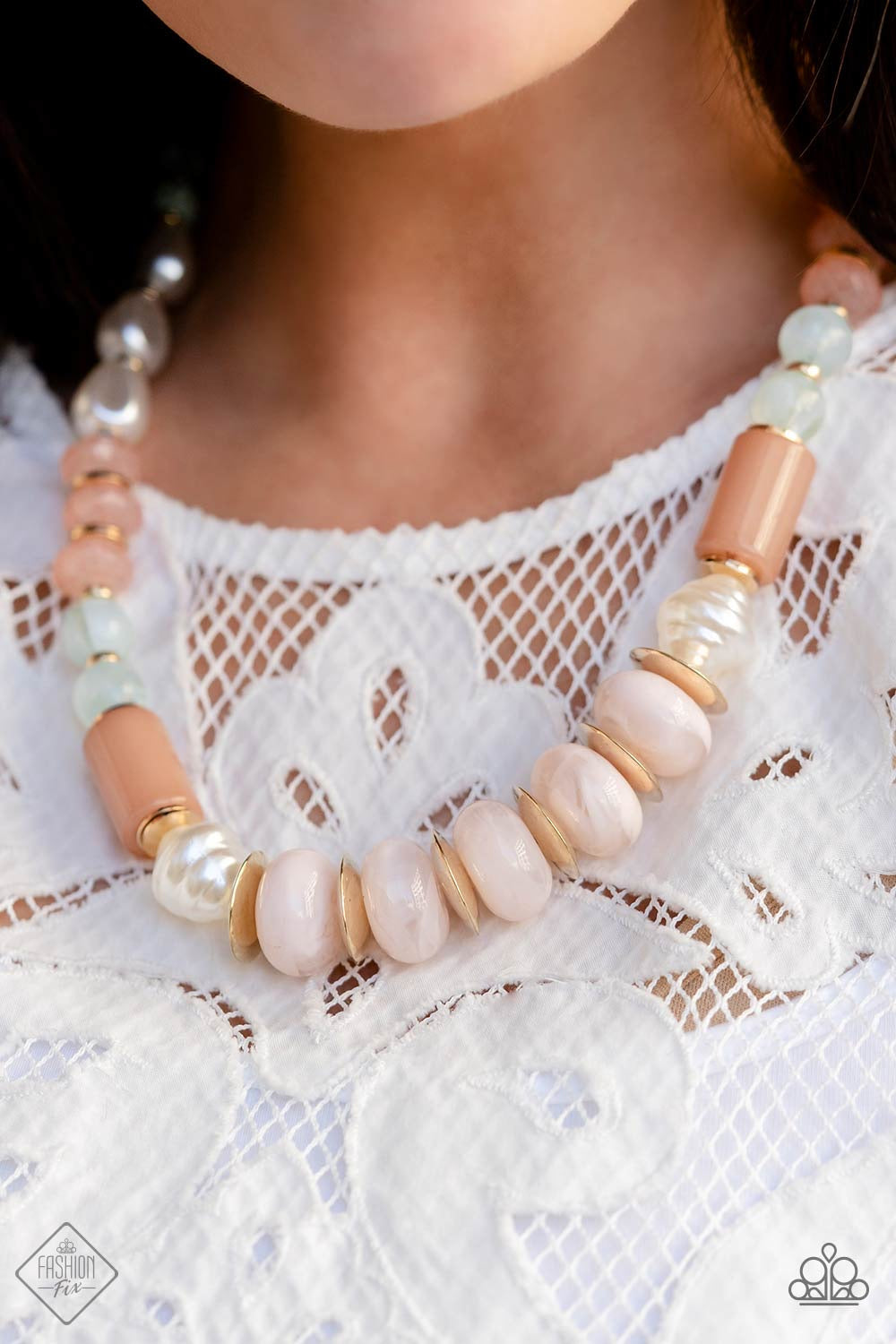 2 Piece Set: A SHEEN Slate - Multi Necklace and Slate of The Art Multi Bracelet - December Fashion Fix