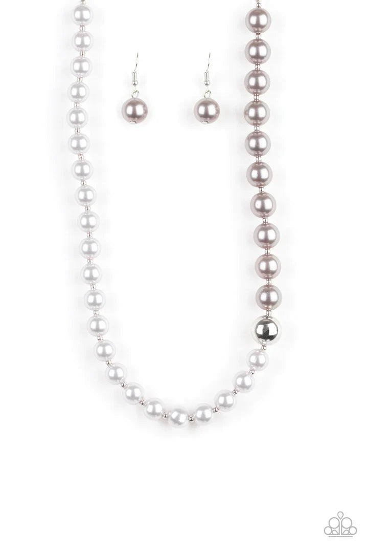 Paparazzi 5th Avenue A-Lister - Silver Necklace Paparazzi Jewelry Images