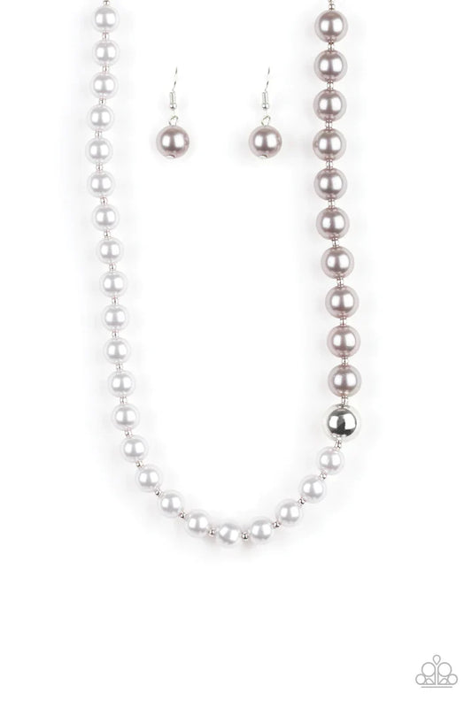 Paparazzi 5th Avenue A-Lister - Silver Necklace Paparazzi Jewelry Images