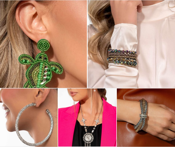 May 2025 Life of the Party - 5 Piece Jewelry Set