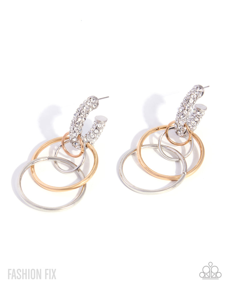 Ready To Party Multi hoop earrings — MM-1126 individual piece