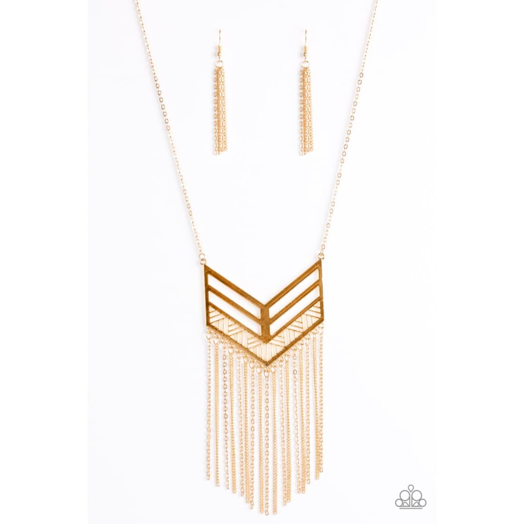 Paparazzi Alpha Attitude - Gold