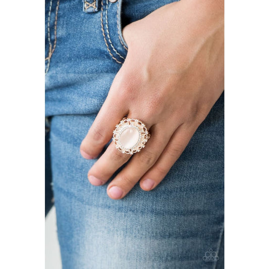 Paparazzi BAROQUE The Spell - Rose Gold Ring