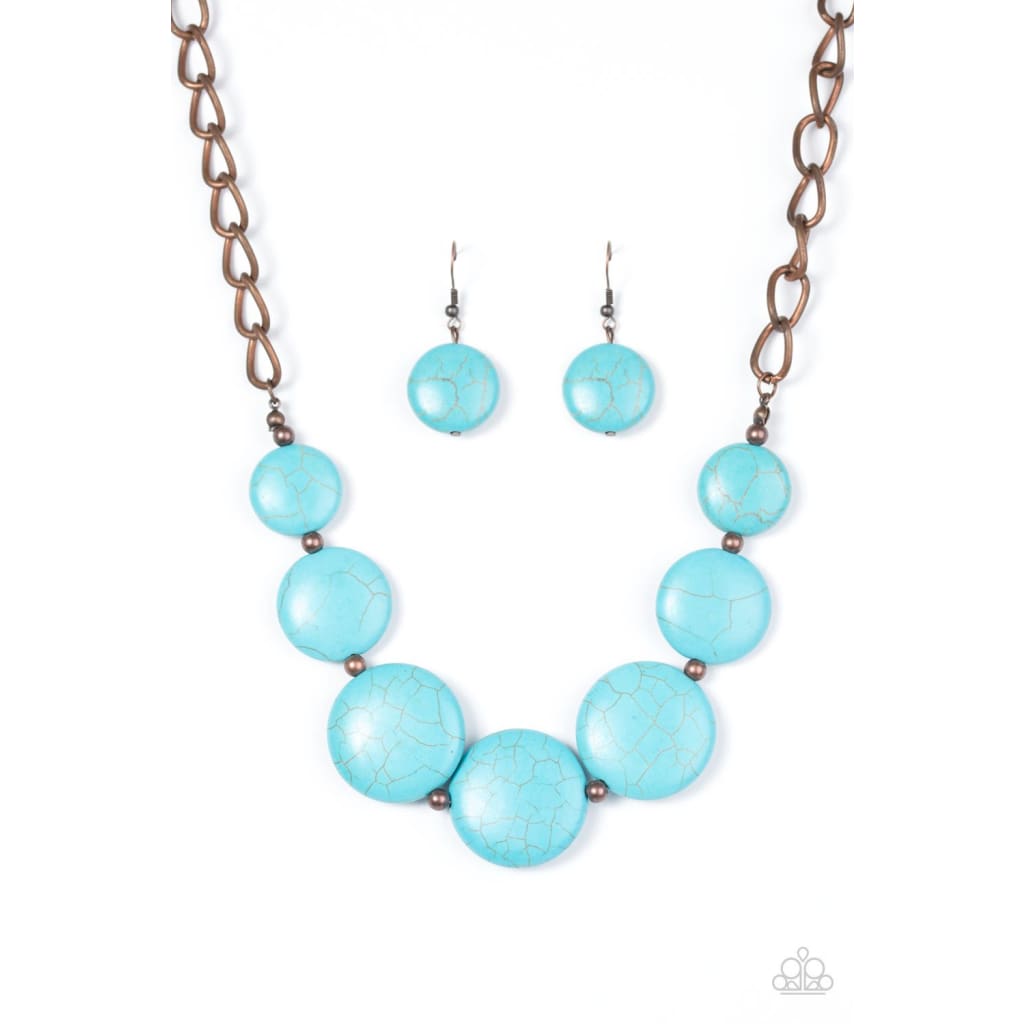 Paparazzi Bedrock Beauty- Copper Bead Necklace