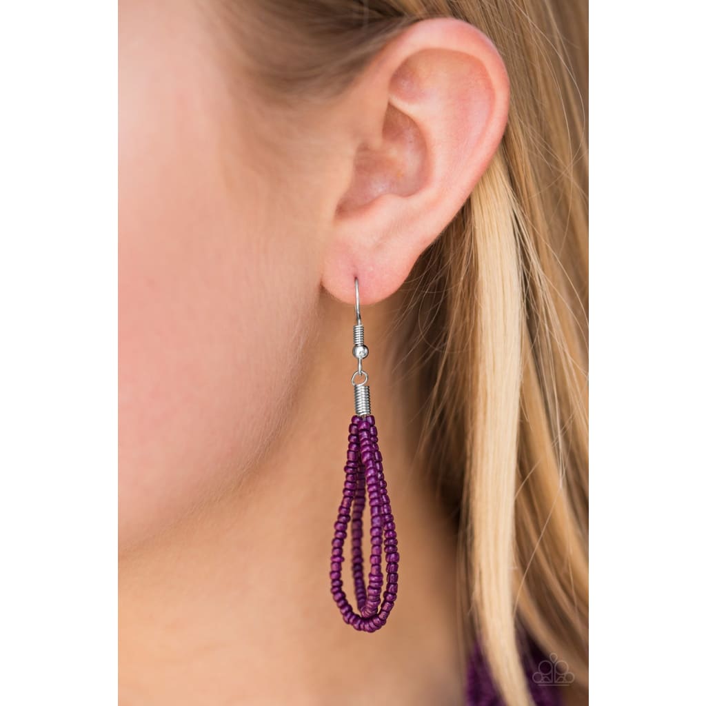 Paparazzi Brazilian Brilliance - Purple Necklace