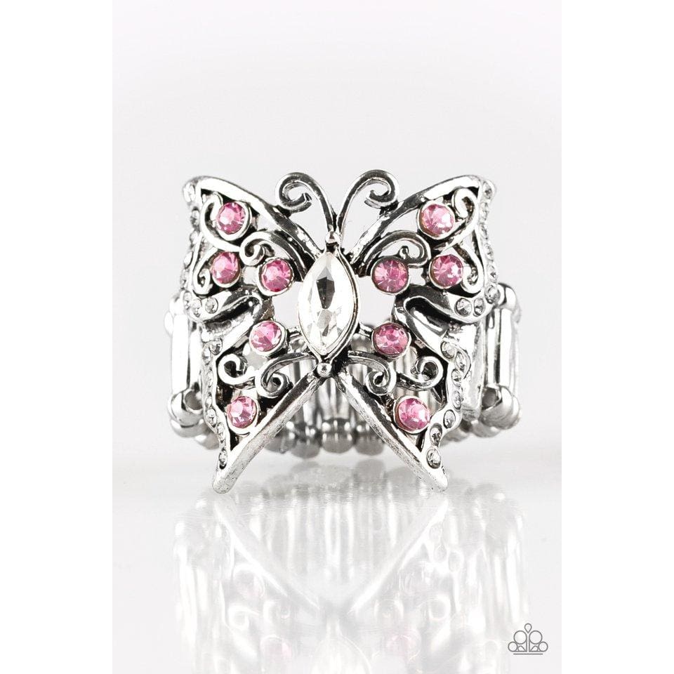 Paparazzi Butterfly Bliss - Pink Rings