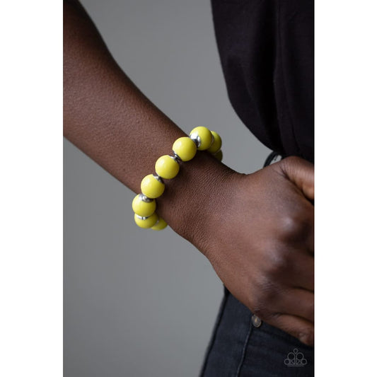 Paparazzi Candy Shop Sweetheart - Yellow