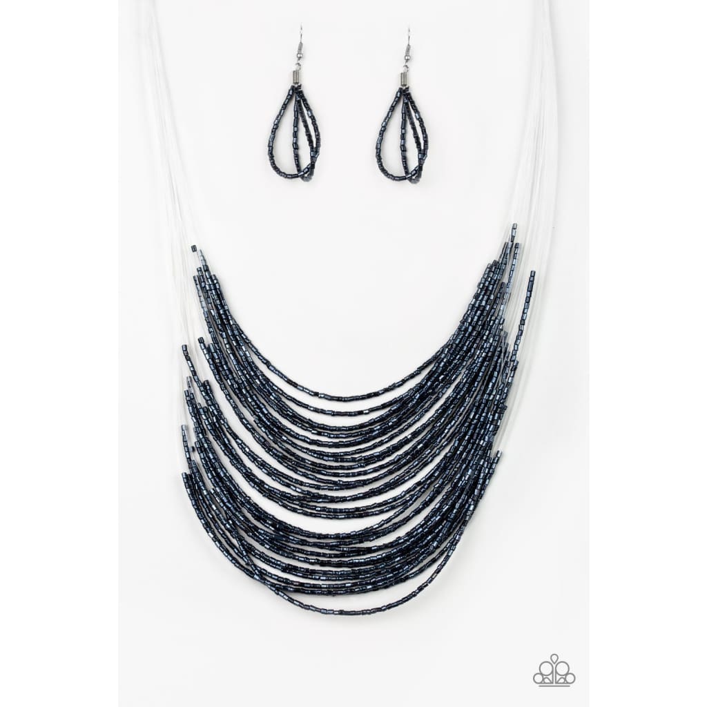 Paparazzi Catwalk Queen - Blue Necklace