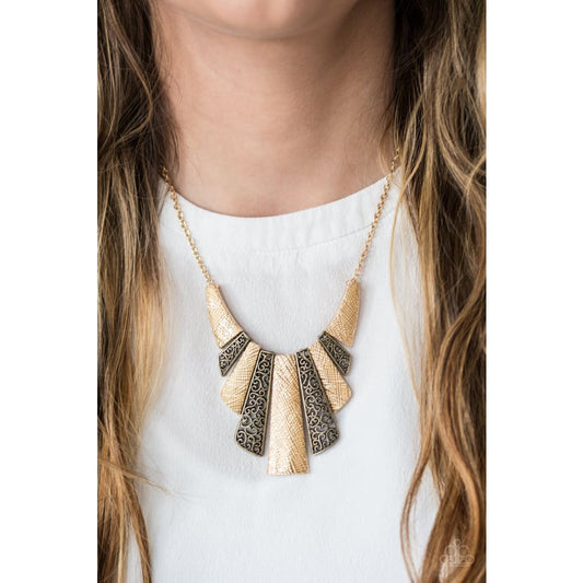 Paparazzi Cave Girl Grotto - Gold