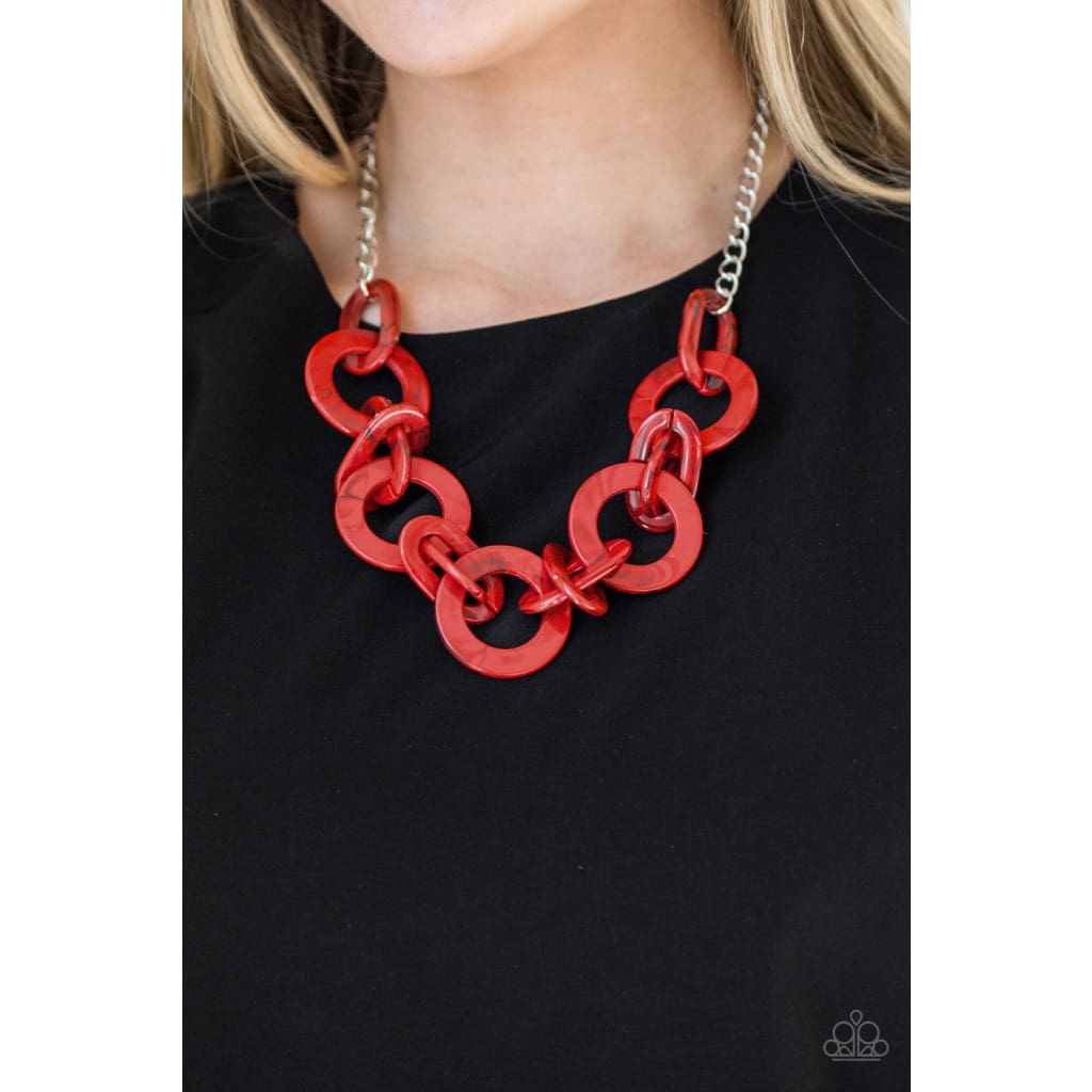 Paparazzi Chromatic Charm - Red