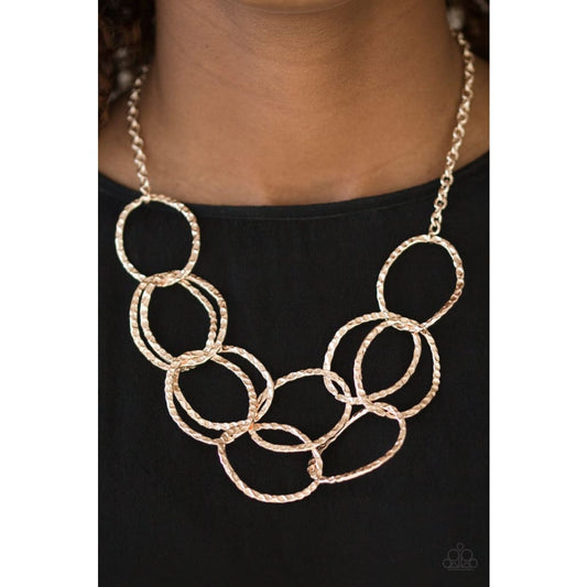 Paparazzi Circus Royale Rose Gold