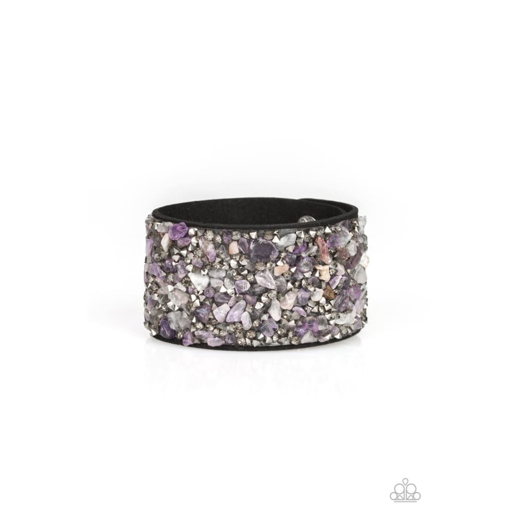 Paparazzi Crush Rush Purple Bracelet