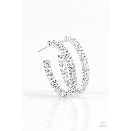 Paparazzi Debonair Dazzle - White