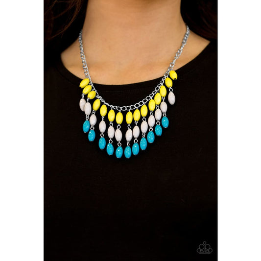 Paparazzi Delhi Diva - Multi Bead Necklace