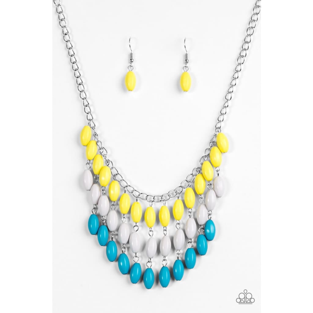 Paparazzi Delhi Diva - Multi Bead Necklace