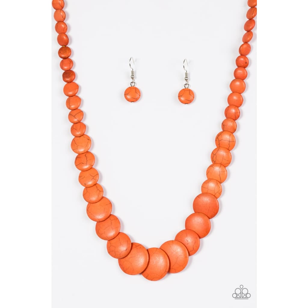 Paparazzi Desert Flats - Orange