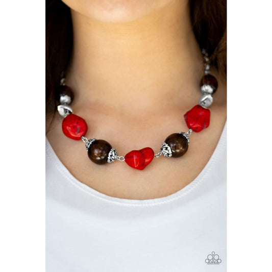 Paparazzi Earth Goddess - Red