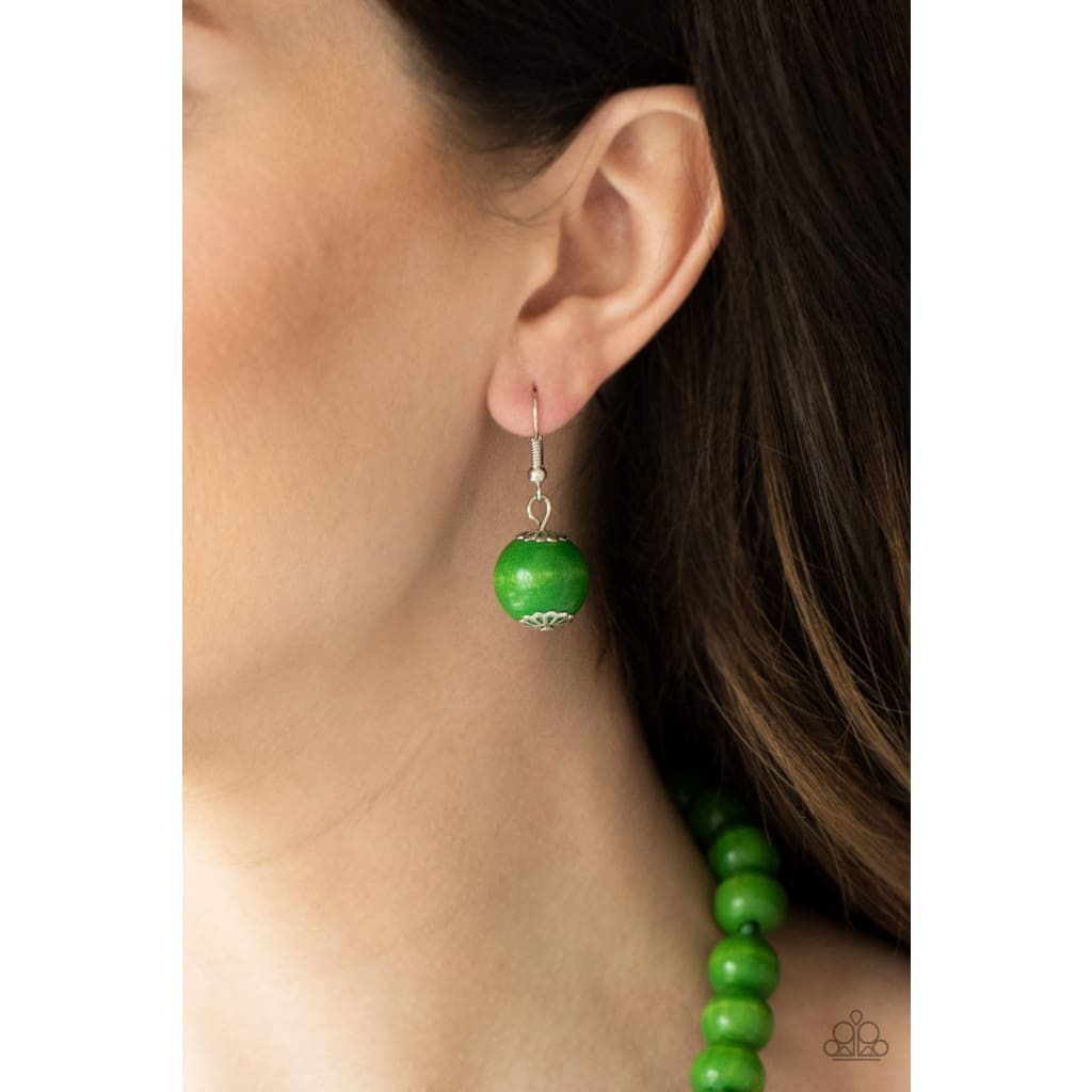 Paparazzi Effortlessly Everglades - Green Necklace