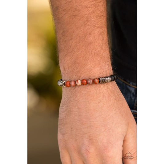 Paparazzi Energetic - Multi- Orange Bracelet