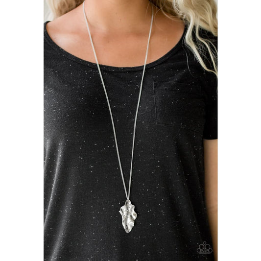 Paparazzi Fiercely Fall Silver