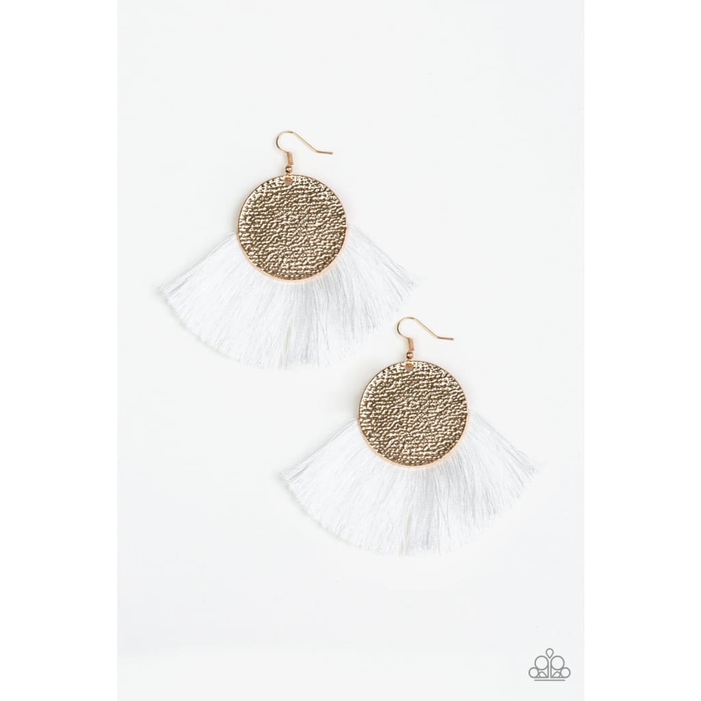 Paparazzi Foxtrot Fringe - Gold