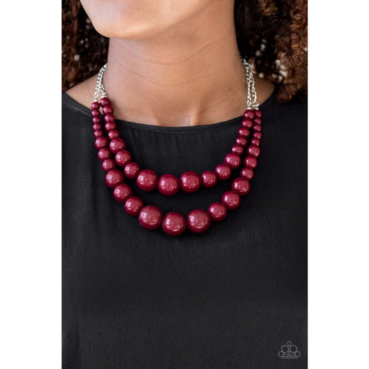 Paparazzi Full BEAD Ahead! - Red