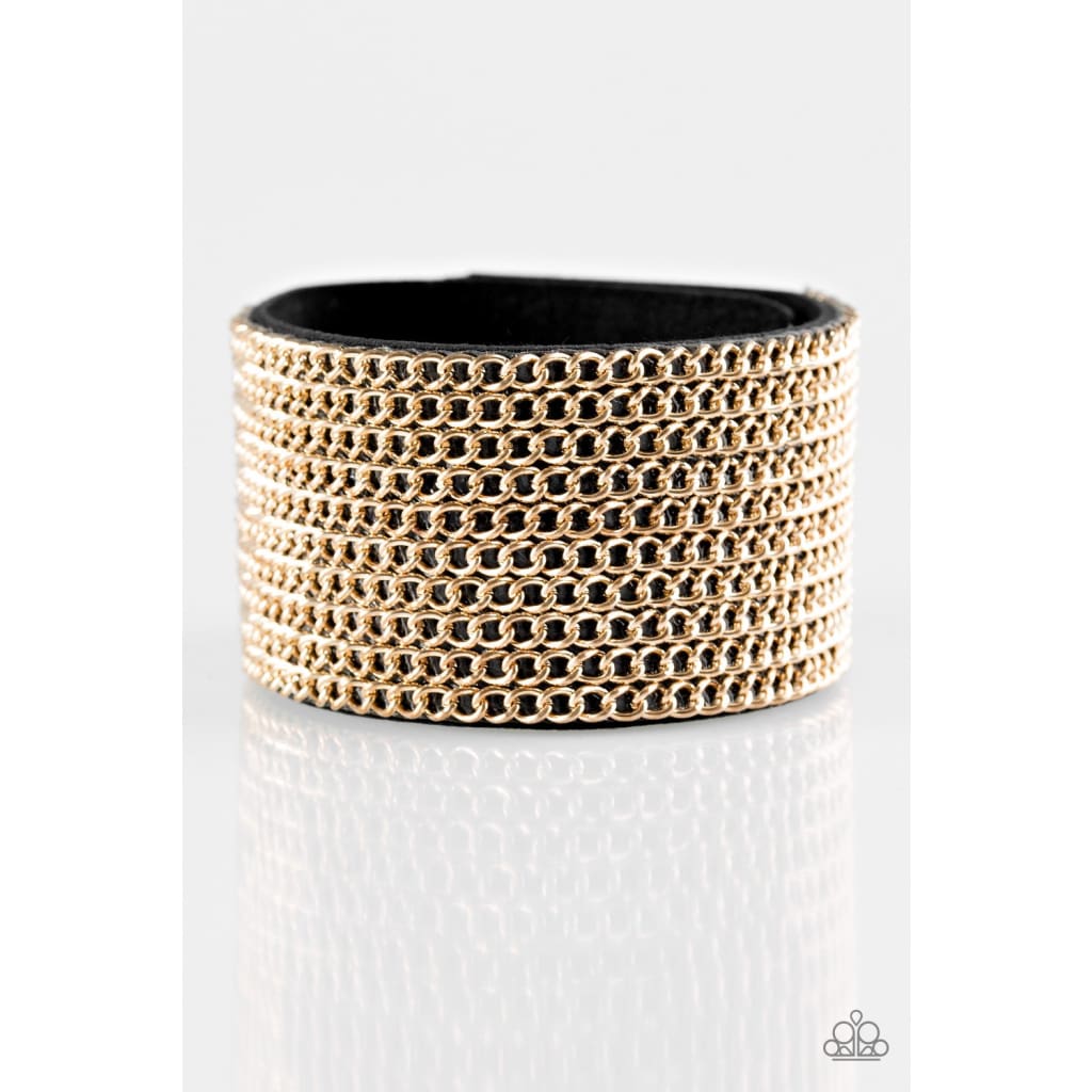 Paparazzi GLAM Of Steel - Black