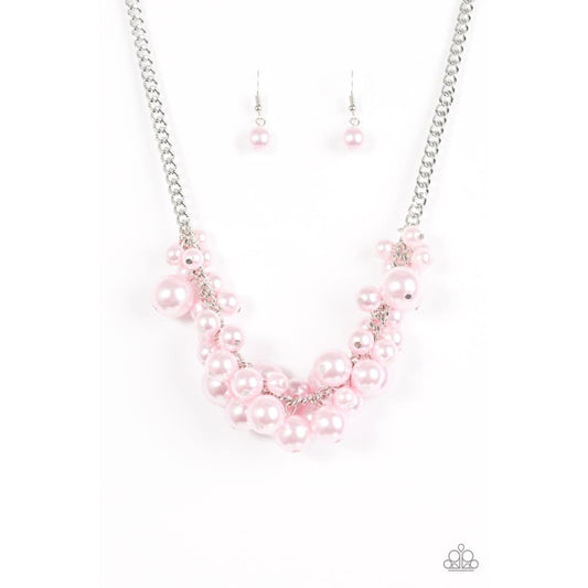 Womens Pearl Necklace - Paparazzi Glam Queen Paparazzi jewelry image