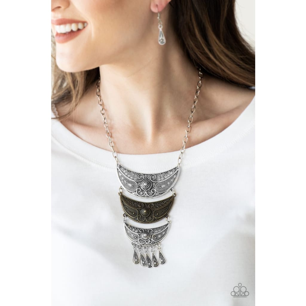 Paparazzi Go STEER-Crazy - Multi Necklace