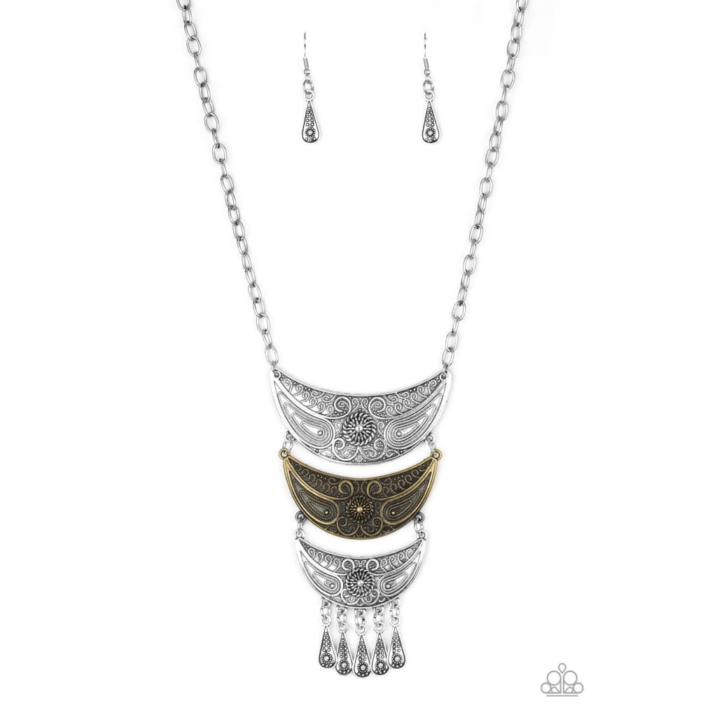 Paparazzi Go STEER-Crazy - Multi Necklace