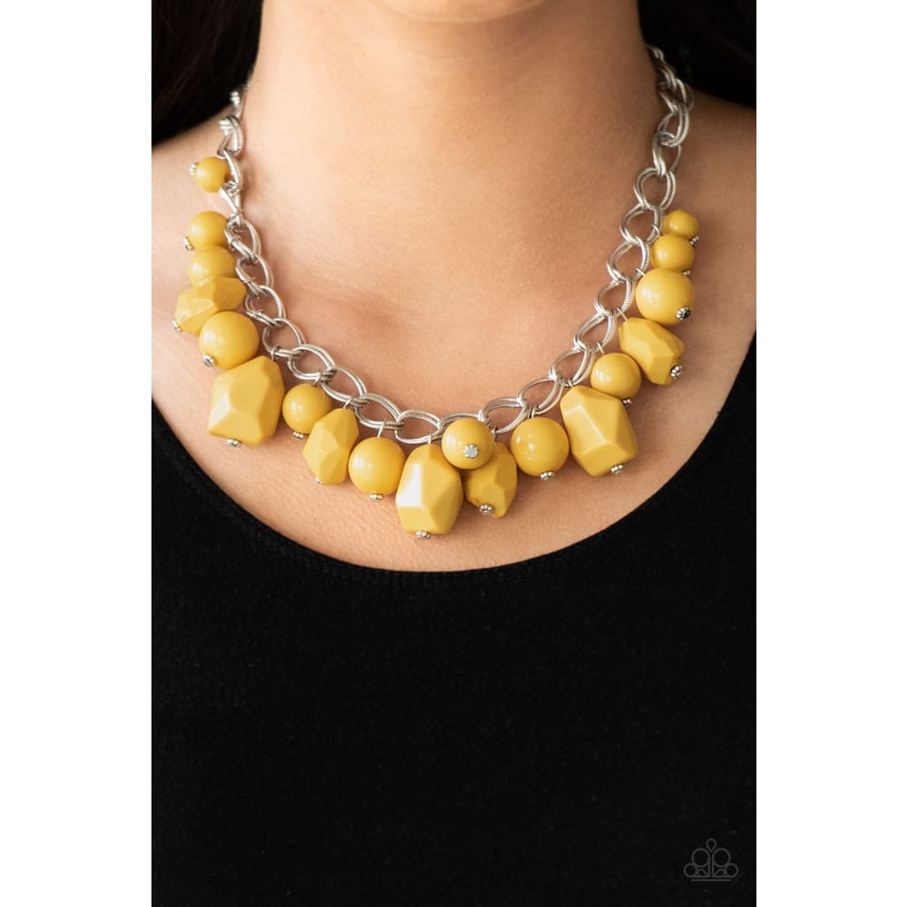 Paparazzi Gorgeously Globetrotter - Yellow